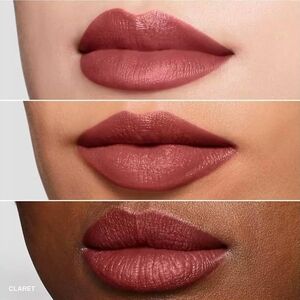 Bobbi Brown Claret Luxe Matte Lipstick (Burnt Red With Pink Undertones)
